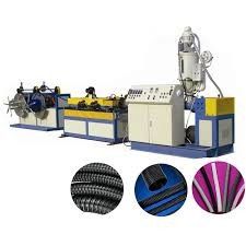 calidad  200mm-800mm HDPE Corrugated Pipe Extrusion Line Single Wall fábrica